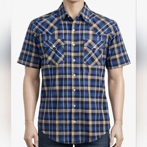 Ely Cattleman Plaid Men's Shirt M